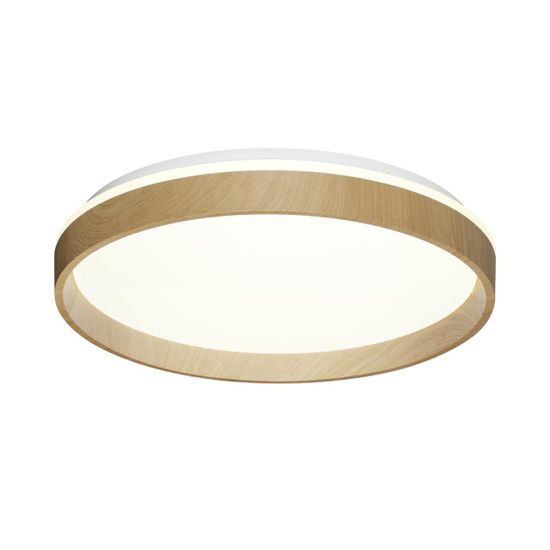 7684/ELN BASICA SN 166 Светильник пластик/кор под дер LED 76Вт 3000/4000/6000K D490 IP43 CCT GARI WOOD