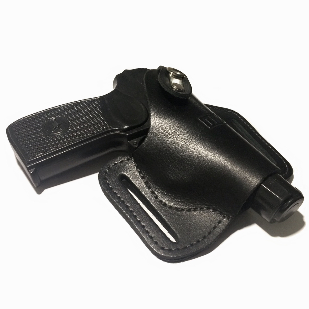 Кобура для ПМ поясная (открытая, "бабочка")
