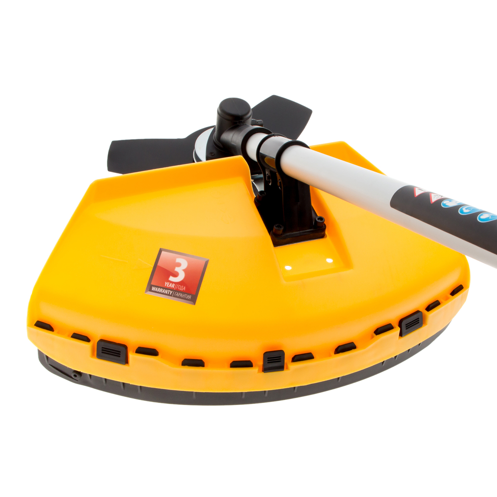 Триммер бензиновый DR-43, 43 см3, неразъемная штанга, состоит из 2 частей Denzel