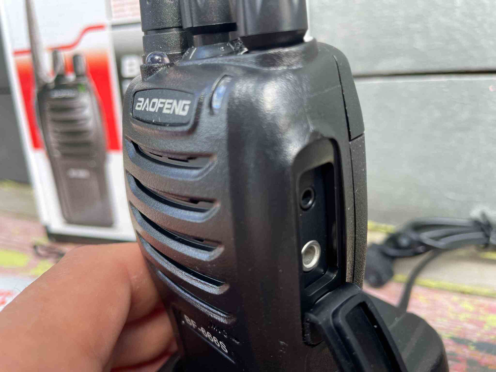 НЕТ - Рация Baofeng BF-666s (400-470МГц) (2 шт.\ в комплекте)(0.7кг, 24х18х5.5см)