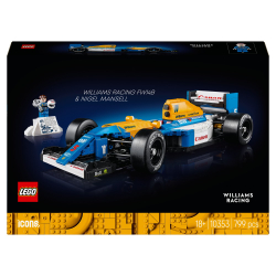 Конструктор LEGO Icons Williams Racing FW 1830 1035314B и Найджел Мэнселл — фото 5