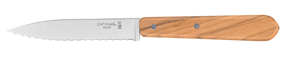 Набор ножей Set "Les Essentiels" Olive деревянная рукоять, нержавеющая сталь, коробка, 002163