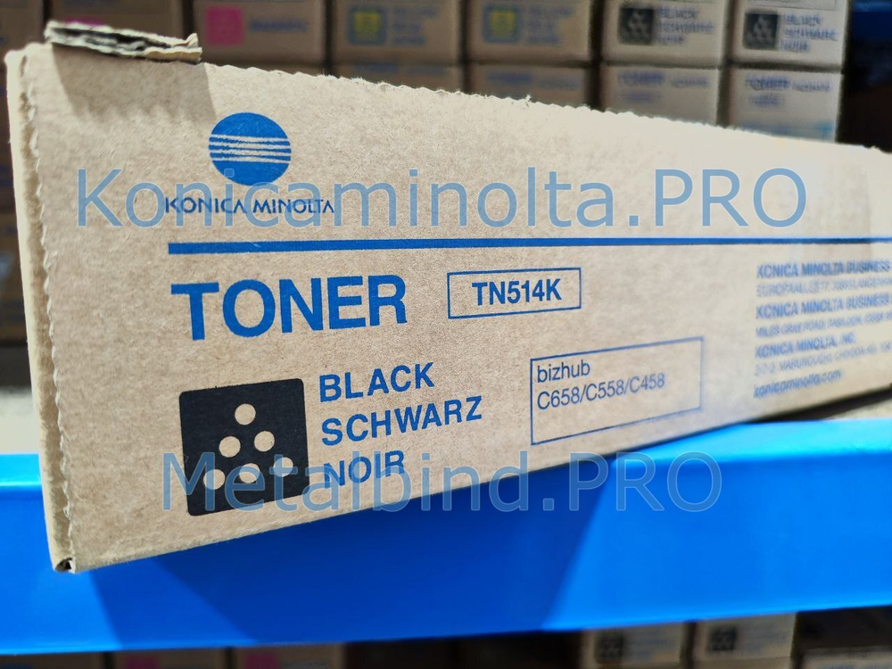 Тонер TN-514K Konica Minolta оригинальный черный A9E8150