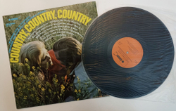 Винтажная виниловая пластинка LP The Nashville 10 Expansion Singers Country (USA 1975)
