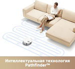 Робот-пылесос TROUVER E20s Pro, 50Вт, белый/белый [rle24sa]