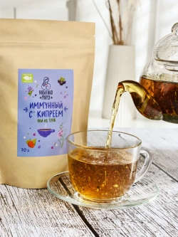 Набор иммунного чая с кипреем и мёдом №5