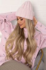 Шапка двухслойная Зимние деньки (нежно-розовая) Ш22-4М LT Collection