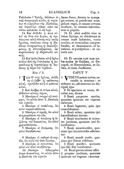 Novum Testamentum cum versione latina Ariae Montani | Johannes Leusden