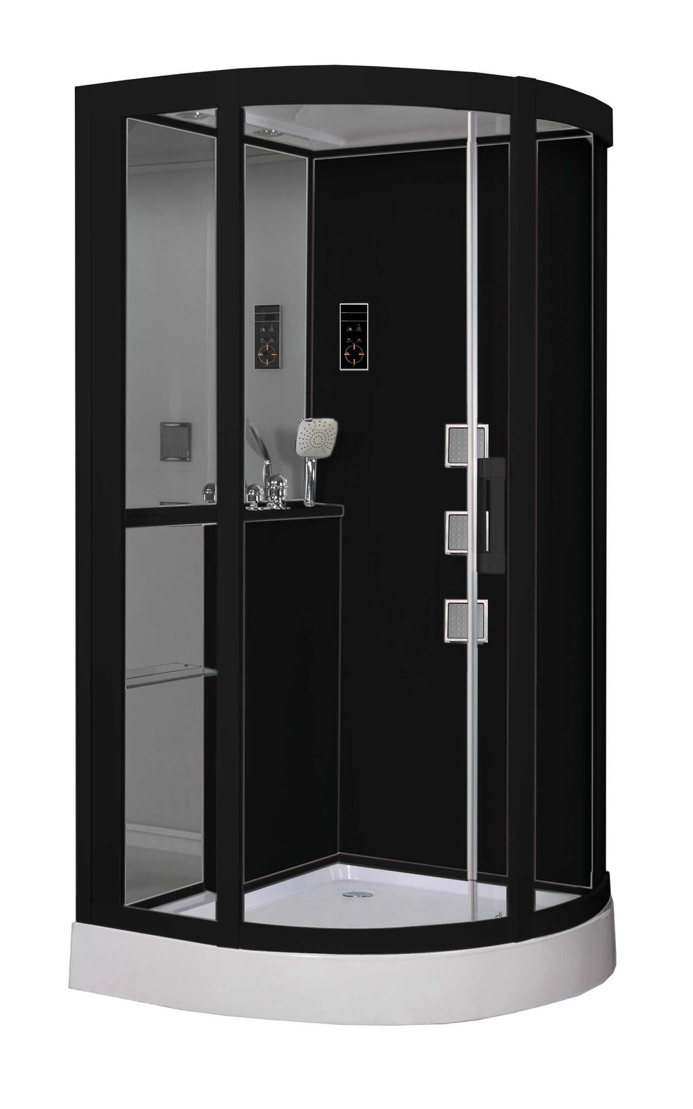 Душевая кабина Grossman Cosmo GR241 (100x100x215) дверь раздвижная,4 места