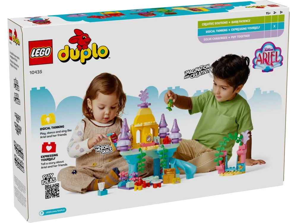 Конструктор LEGO Duplo 10435 Disney Волшебный подводный замок Ариэль