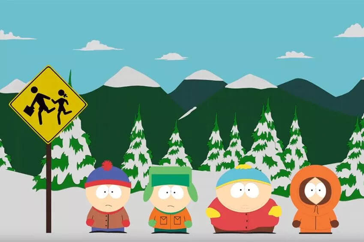 На каких велосипедах катаются герои сериала South Park