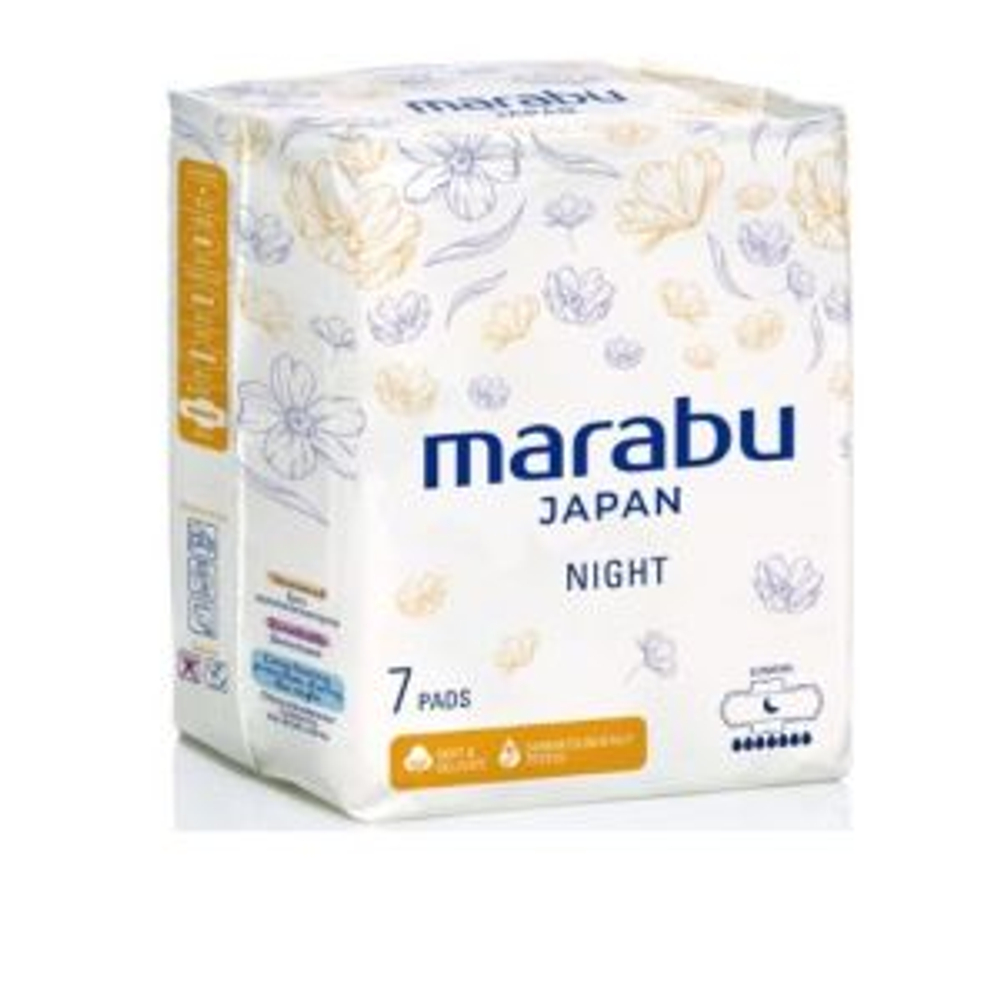 MARABU 7 шт. 320см ночные Ультратонкие прокладки