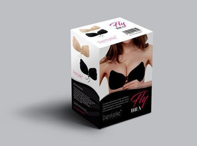 Бюстгальтер-невидимка Fly Bra (Размер: B) (Цвет: черный)