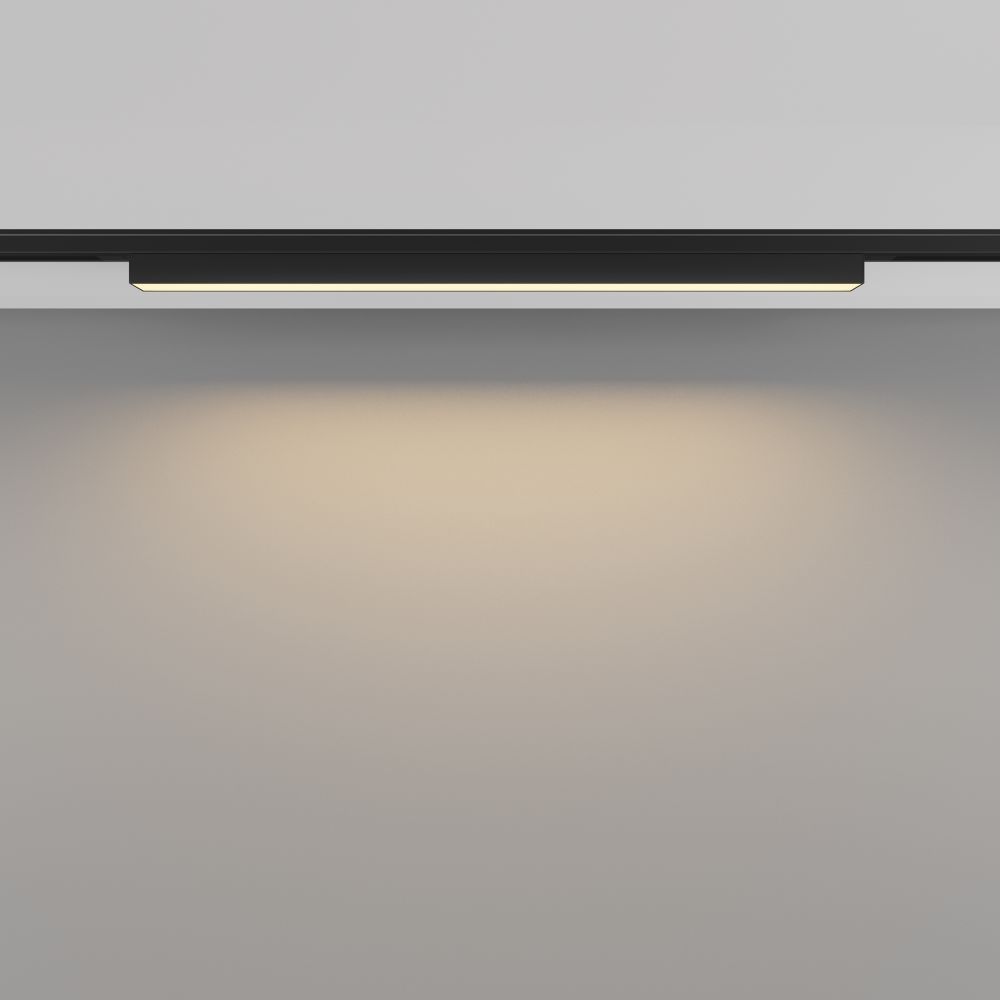 Трековый магнитный светодиодный светильник Maytoni Levity   TR192-1-12W2.7K-B