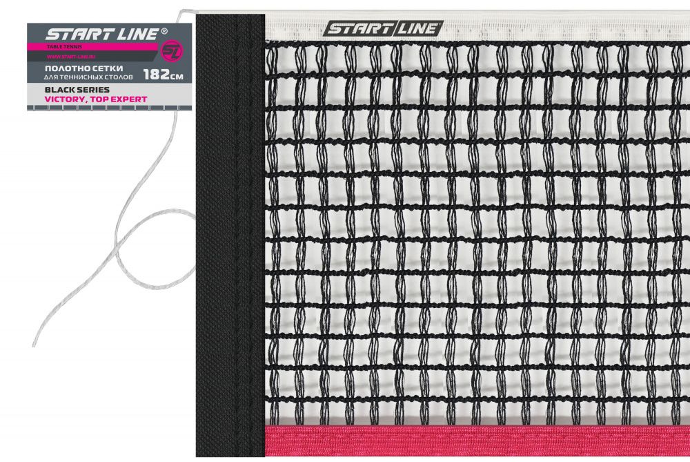 Полотно сетки для теннисного стола 182 см Black