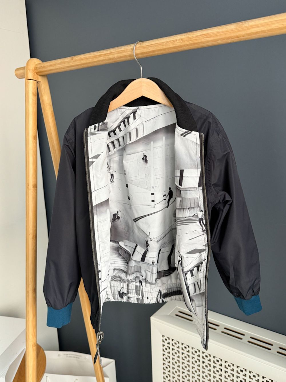 Куртка бомбер Molo двухсторонняя, 128