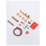 Смеситель для ванны встраиваемый Raglo R07.32.33, матовая медь