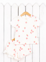 Пижама с шортиками Клубнички