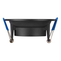 Светильник встраиваемый влагозащищенный ЭРА WR4 SBK под лампу MR16 GU5.3 IP44 черный матовый