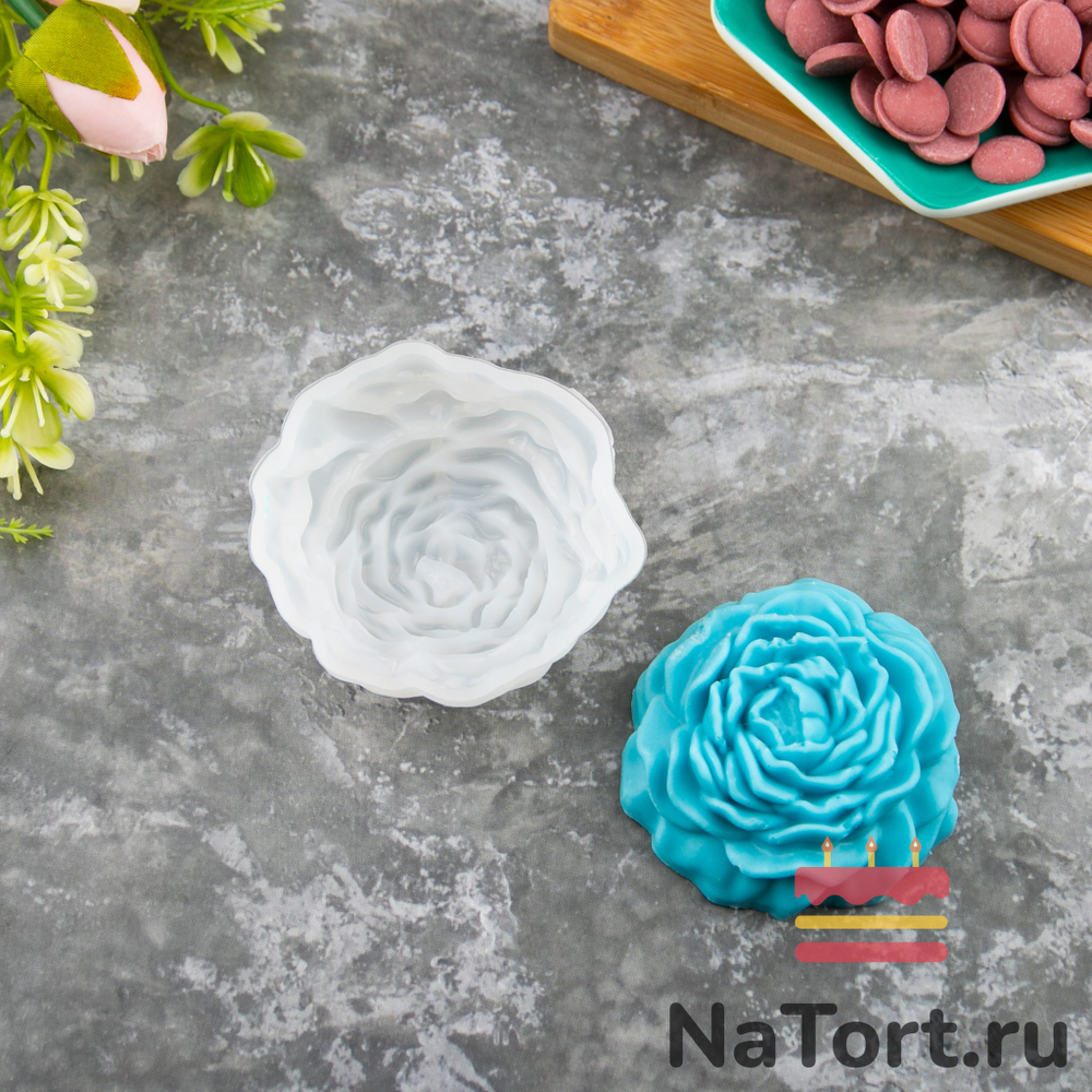 Силиконовый молд 3D «Цветок #4»