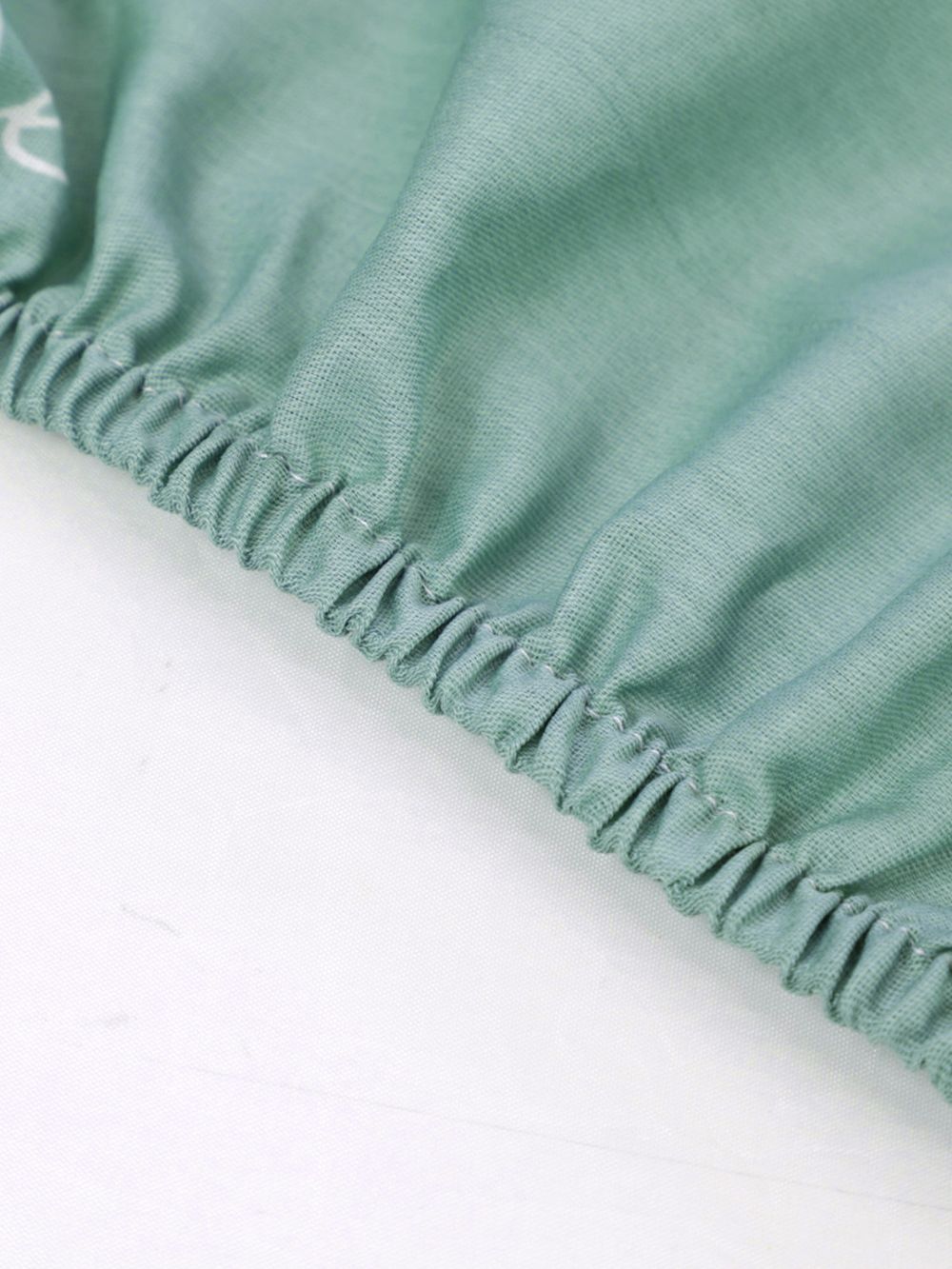 Постельное белье "КОТИКИ (мята)" 2-спальный   наволочки 50х70 2шт Простынь на резинке 160х200 см  Пододеяльник 175х215 см  Сказка сатин