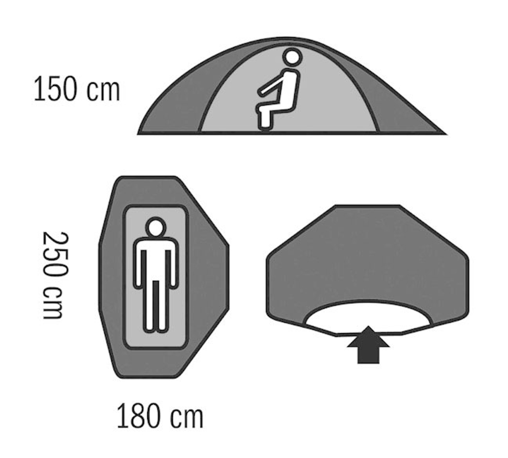 Палатка Husky Carp Vario Bivak 2