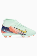Бутсы Nike Mercurial Superfly 10 Club MDS FG/MG Junior - голубой