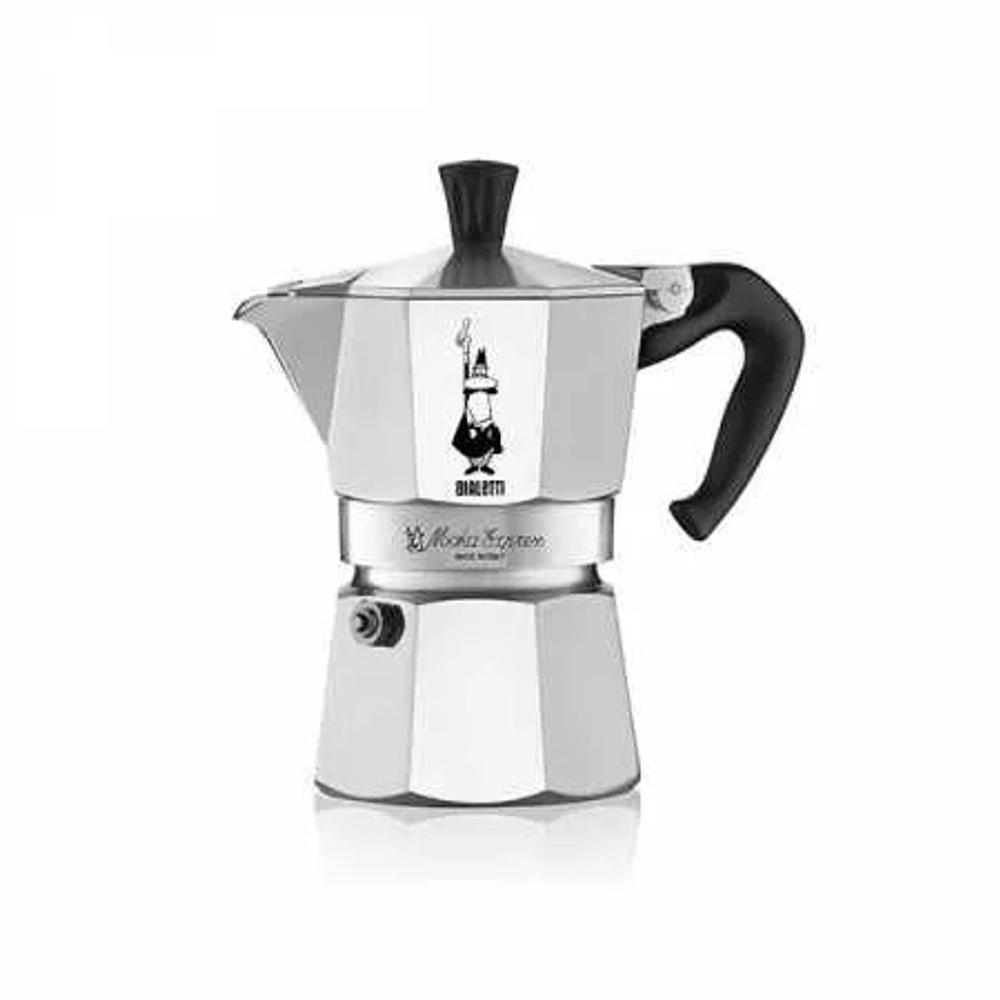 Подарочный набор Bialetti Moka Express Silver + Caffe Milano 3 порции