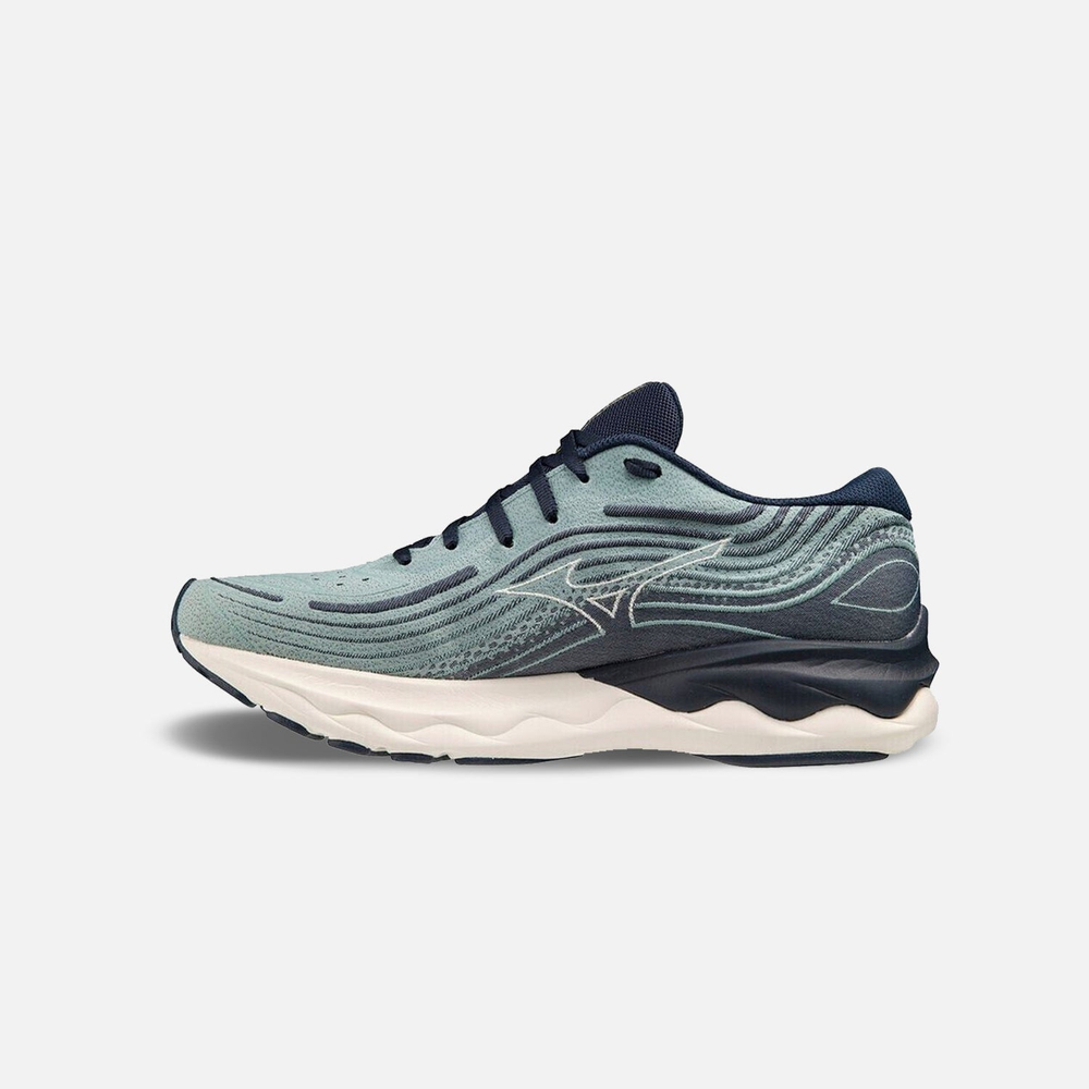 Кроссовки мужские Mizuno Wave Skyrise 4 MBlue/SWhite/DBlue