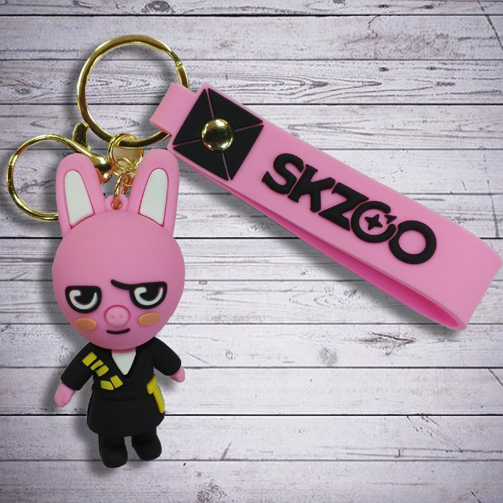 Резиновый брелок "SKZOO"