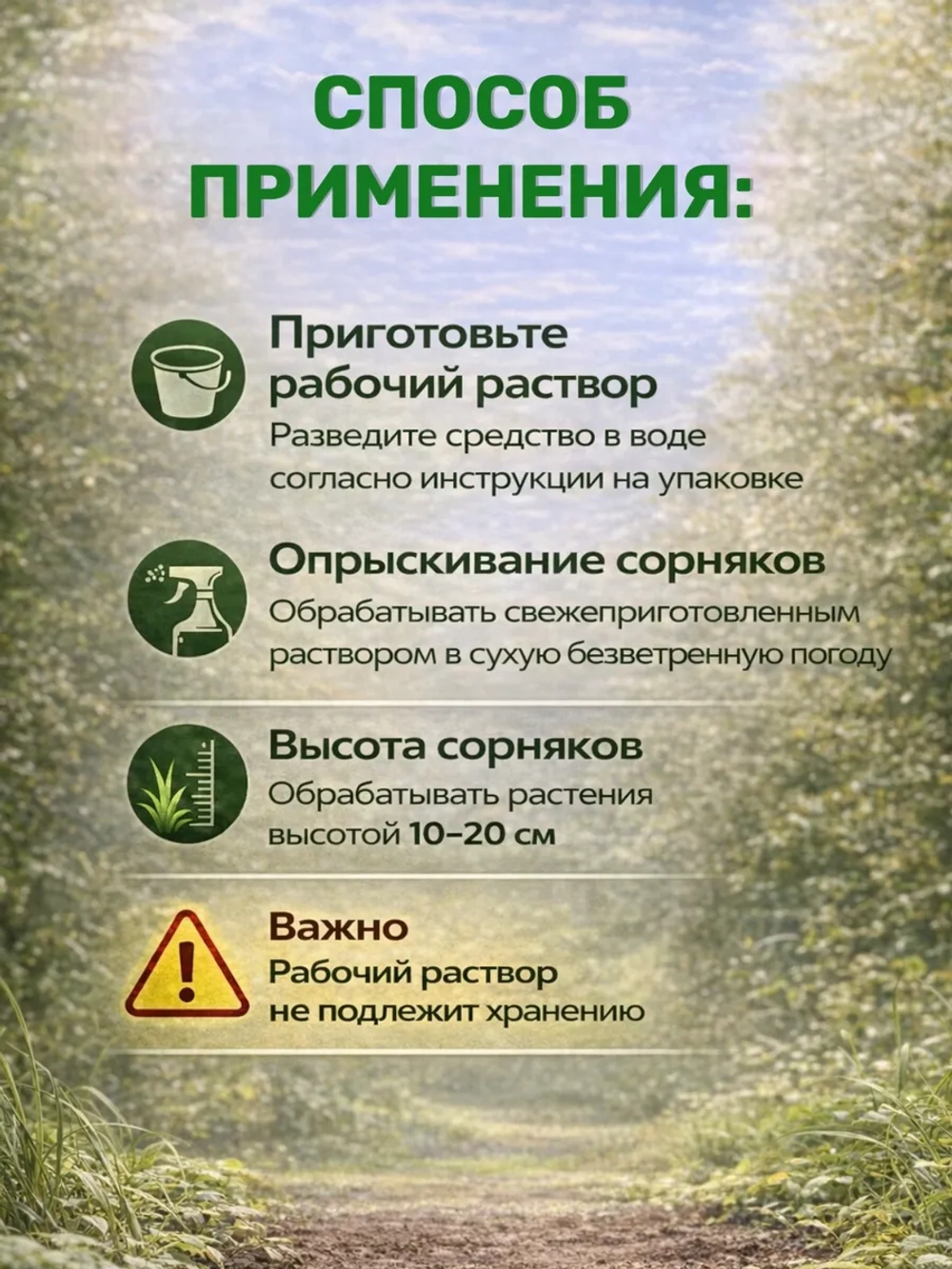 Средство от сорняков Смерч 100 мл.
