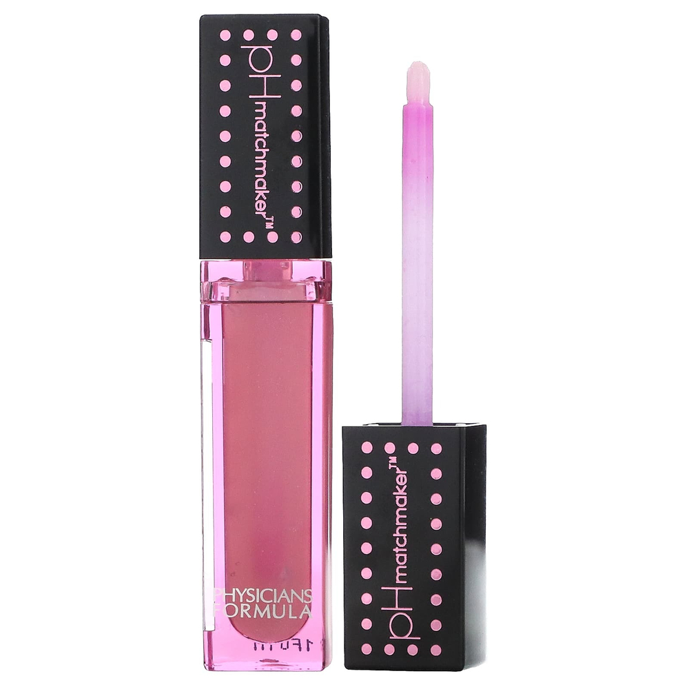 Physicians Formula, pH Matchizer, pH Power, блеск для губ, 7598 светло-розовый, 3,9 г (0,13 унции)