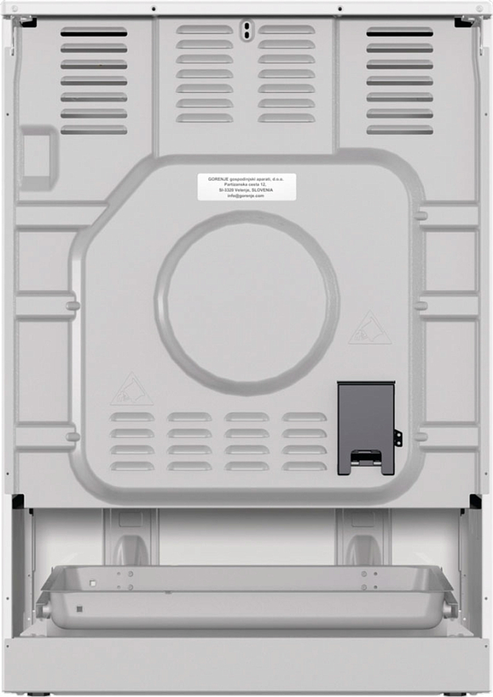 Плита электрическая Gorenje GEC6C40WD