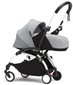 Коляска для новорожденных Stokke YOYO3 Newborn Pack 0+ рама белая White Stone