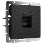 Розетка Ethernet RJ-45 Hammer (черный) W1281008