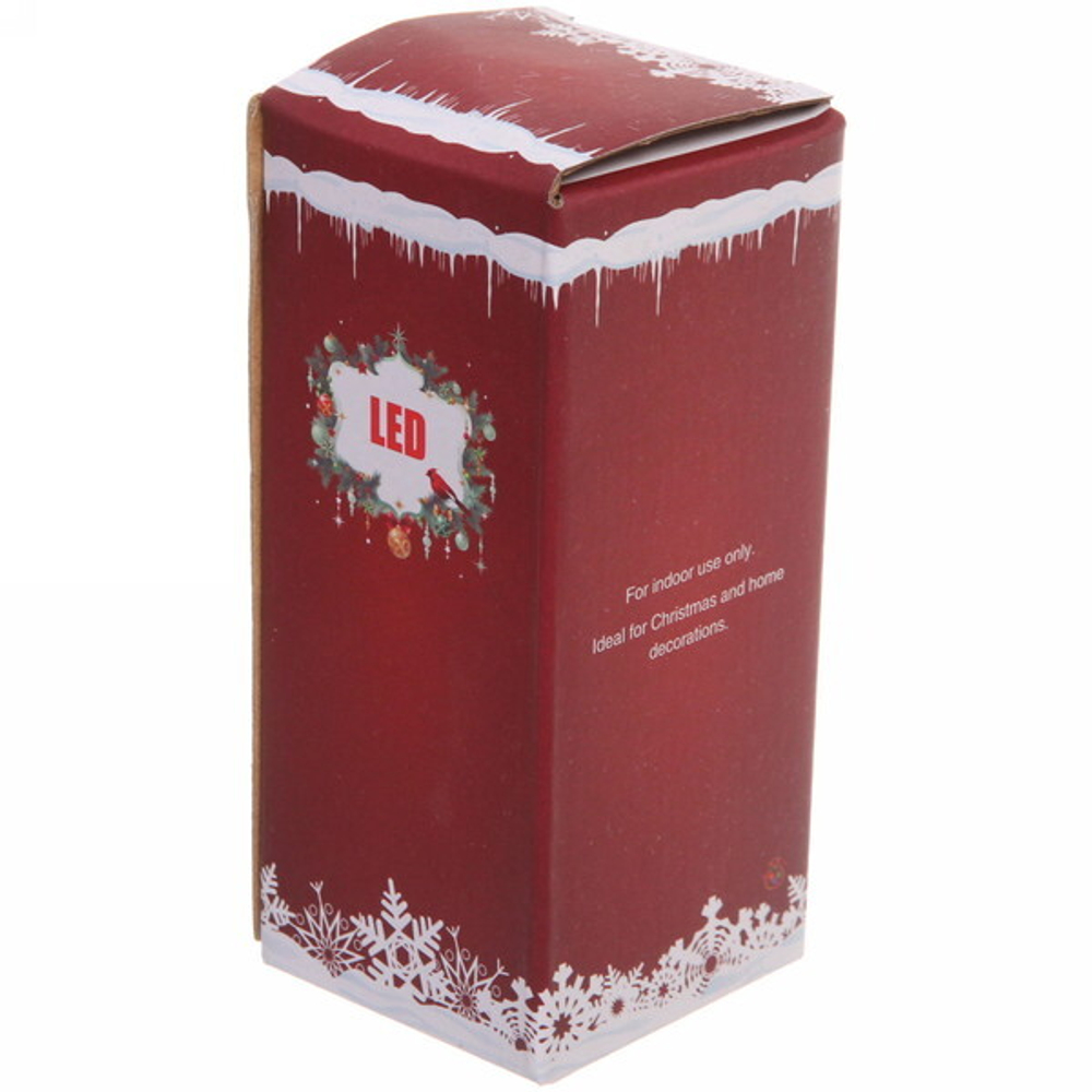 Сувенир с подсветкой «Фонарь с сказочным гостем» 5,3*5,3*12,5 см