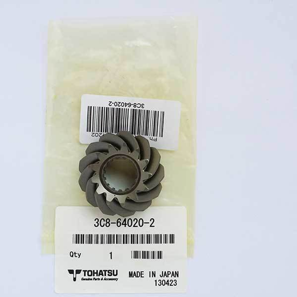 Шестерня вертикального вала Tohatsu M40D-50D 3C8-64020-2