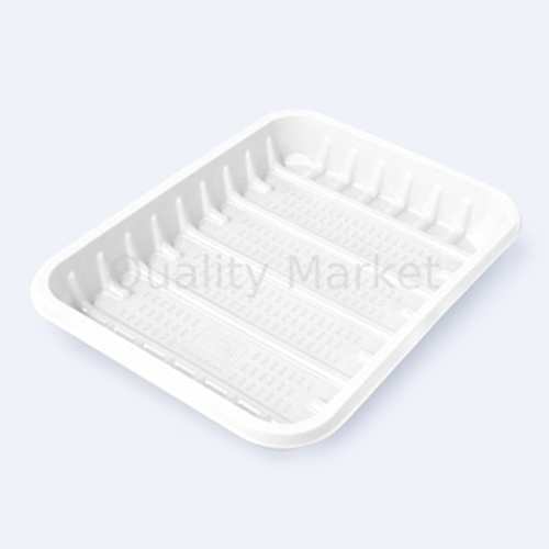 Лоток (белый)  "Фопос"  (20уп/100шт/2000 шт) 0,5кг