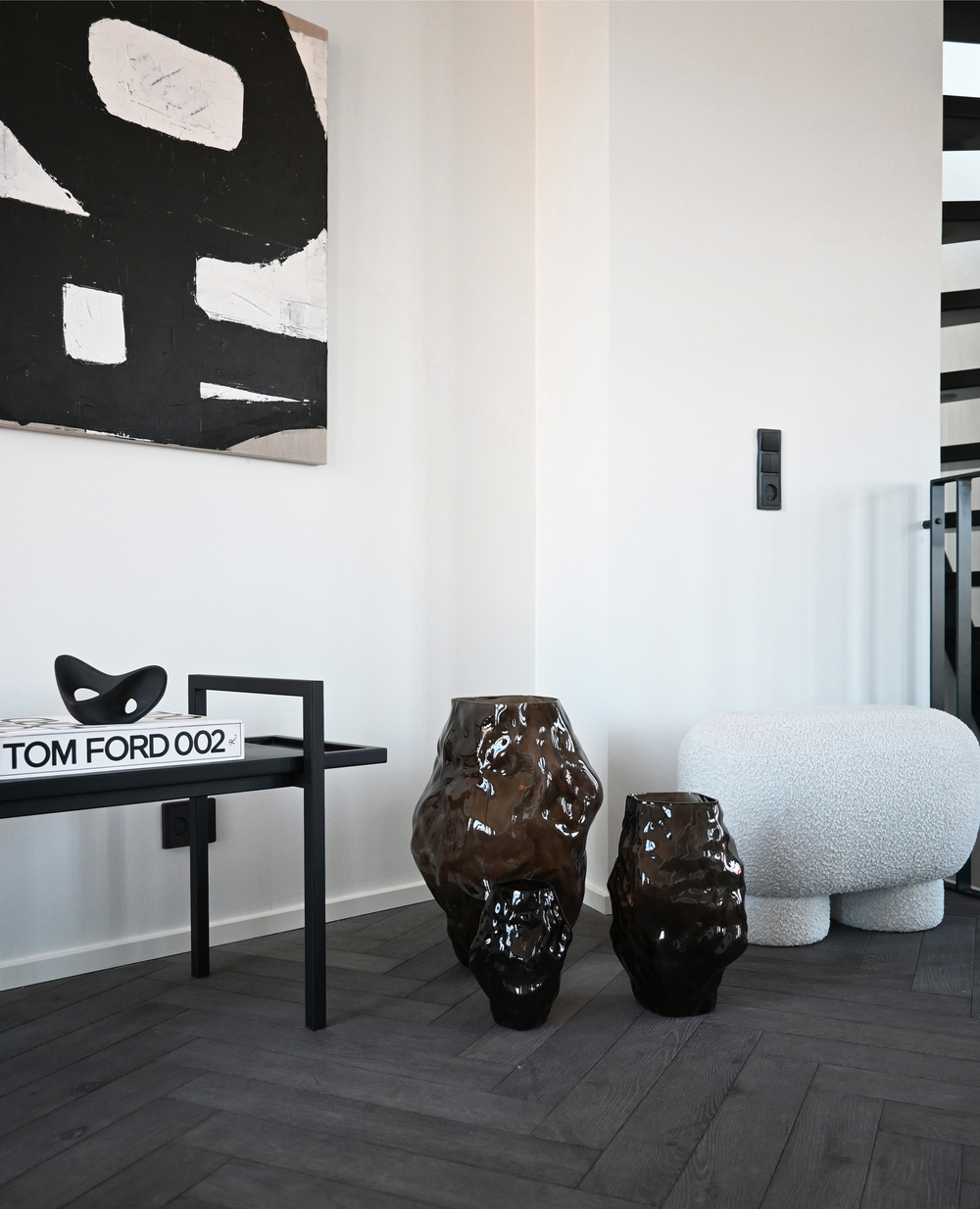 Ваза 101 Copenhagen Katachi Vase, Big, Smoked Forest, дымчатый лес