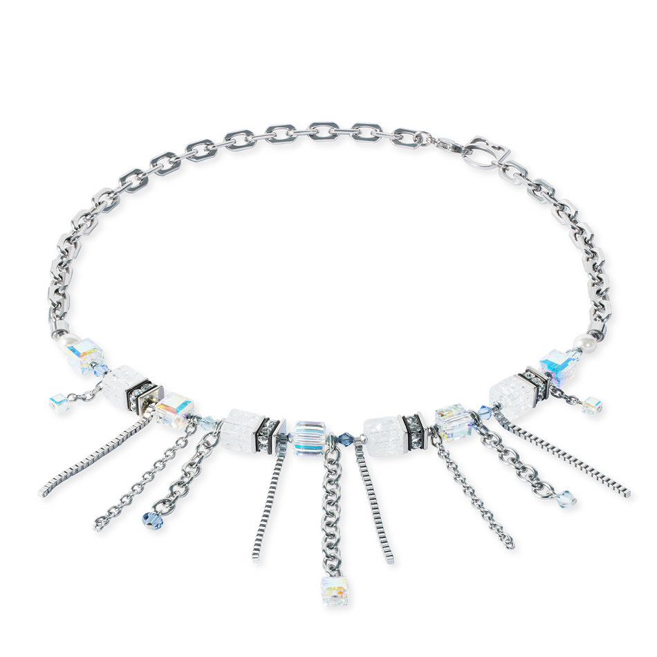 Колье Coeur de Lion Crystal-Silver 3020/10-1817