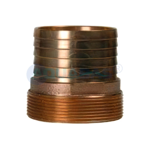 Штуцер шланга Hugo Lahme из бронзы 2 1/2" НР (7070050)