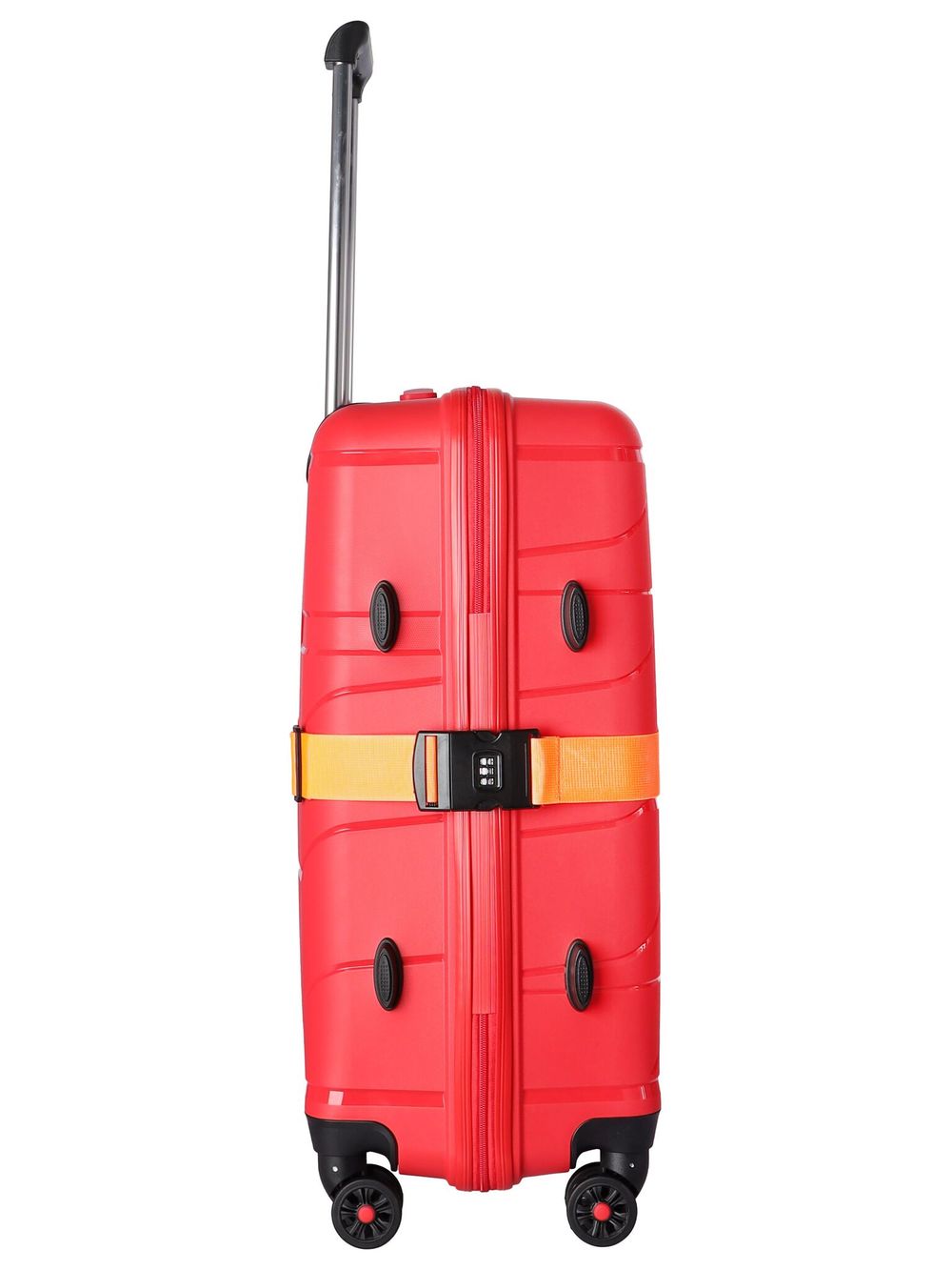 Чемодан 463 / С ремнем / Полипропилен