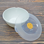 Миска 1л с крышкой Helsinki, пепельный жемчуг