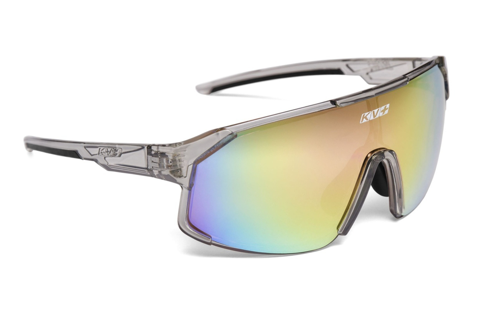 Очки KV+ ALPHA glasses warm grey crystal, lens rosegold, SG15.15