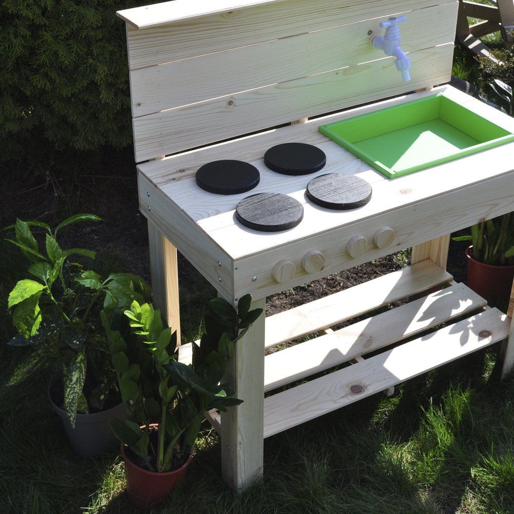 Кухня детская игровая, 72х41х98, Офелия, деревянная, для девочек и мальчиков, большая, развивающие игрушки, Dipriz