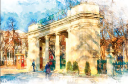 Открытки почтовые Ессентуки (акварель)