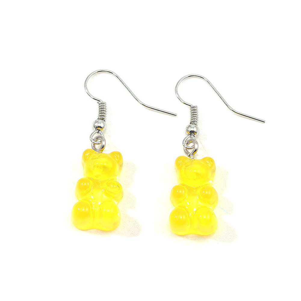 Серьги "Мармеладные мишки"