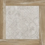 Керамогранит Alma Ceramica GFU04RIC74R Ricci 60x60 бежевый / коричневый / серый сахарный под дерево / бетон / цемент c узорами