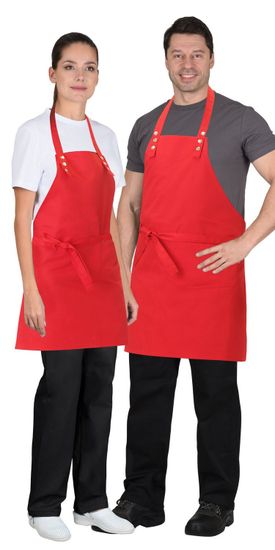 Фартук "Сириус-Бариста" (красный)