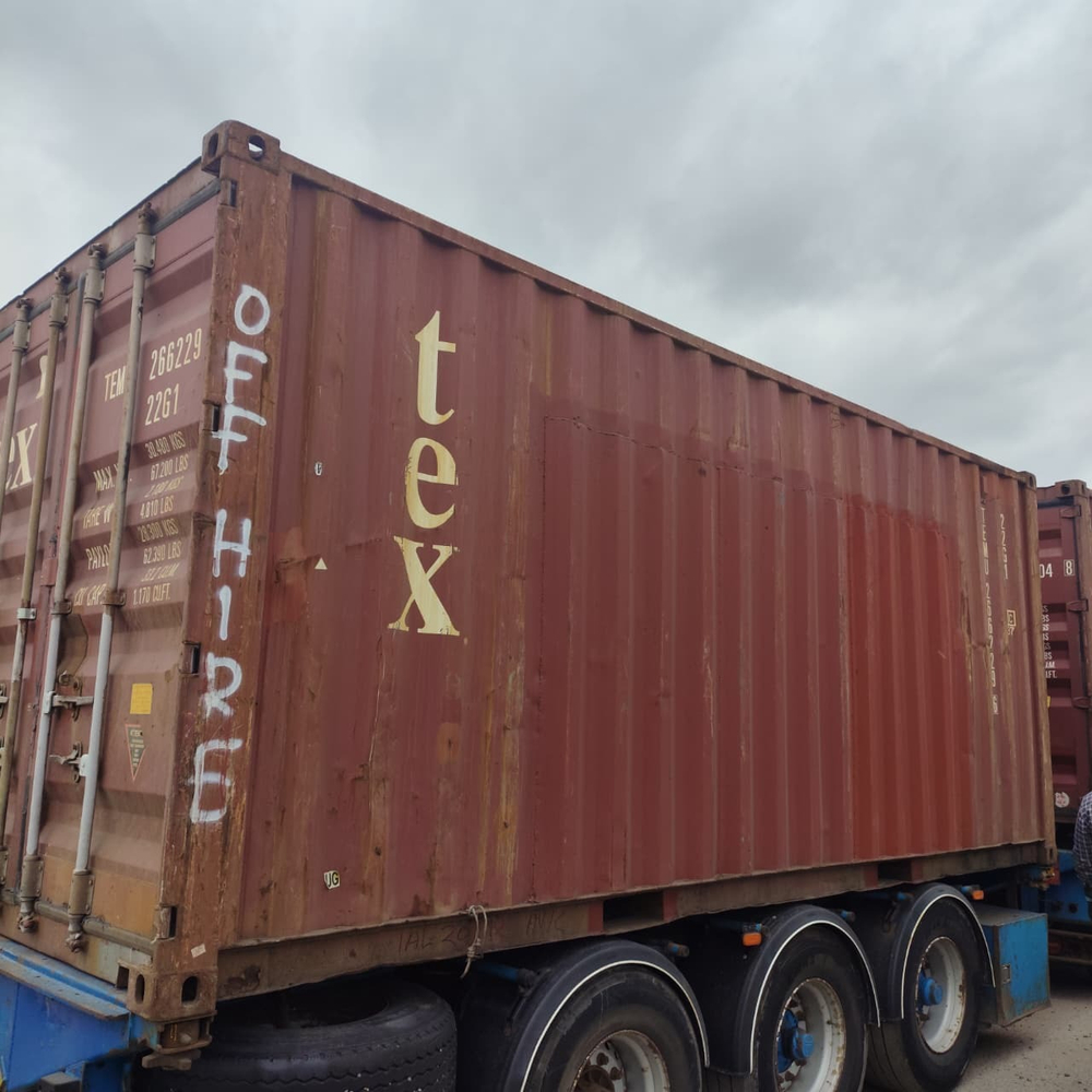 Контейнер 20 футов № TEMU2662296